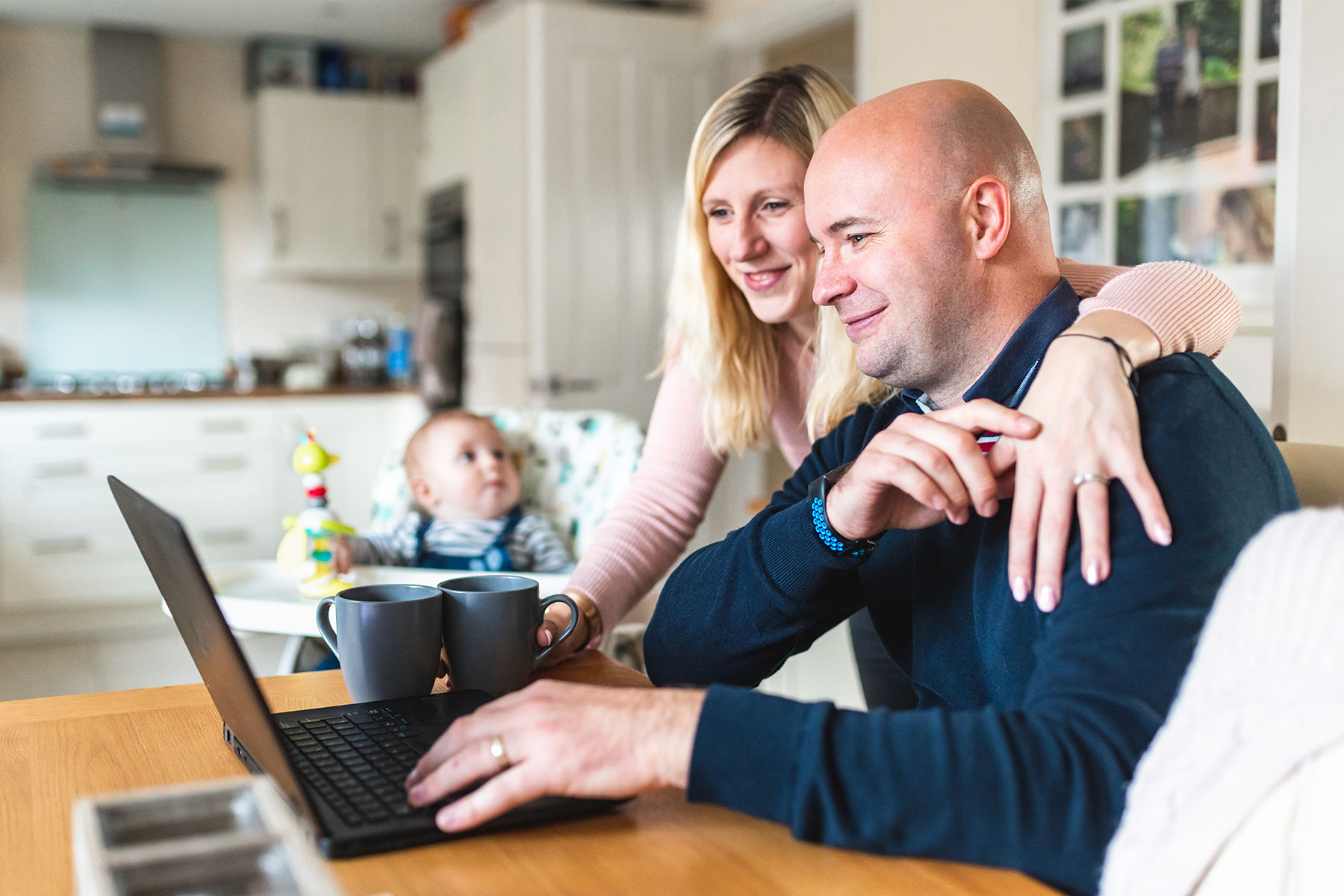 Happy family using YAY Mortgages In Essex